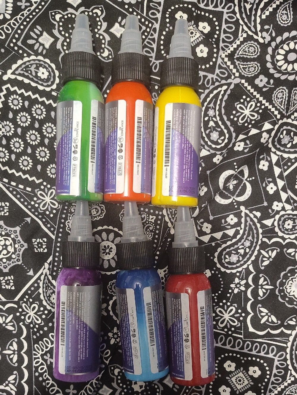 6pk Tattoo Ink - Picture 3 of 4